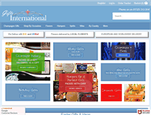 Tablet Screenshot of giftsinternational.net